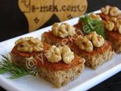 Kahvaltılık Acılı Kanepeler